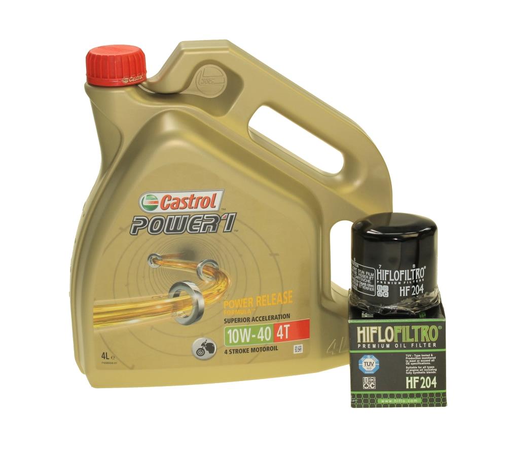 Kit De Vidange D Huile Litres Castrol Sae W Power T Avec