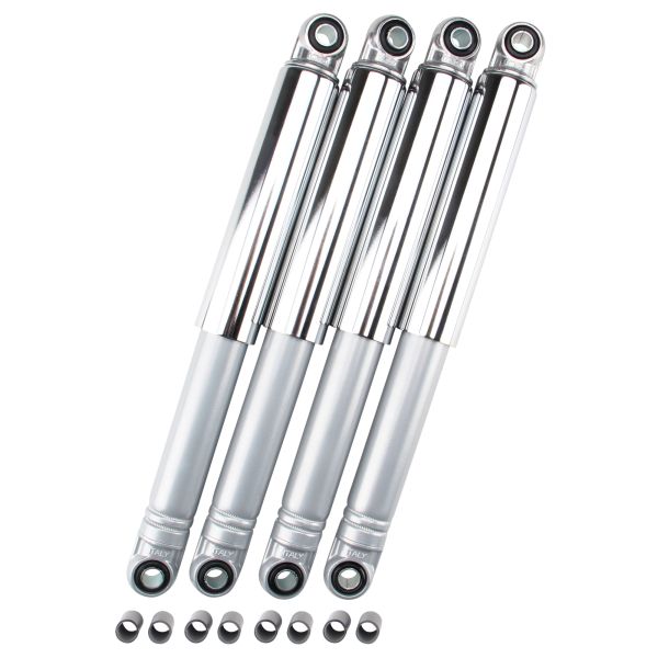 Stoßdämpfer Set Standard silber/chrom 310 mm + 310 mm für Simson Schwalbe KR51 Star (102795)