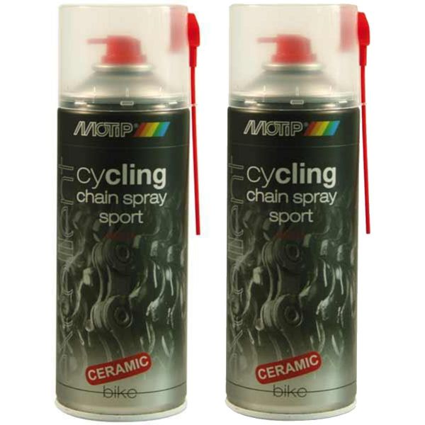 Motip MoTip Fahrrad Kettenspray Sport 2x 400 ml. (MO0002712)