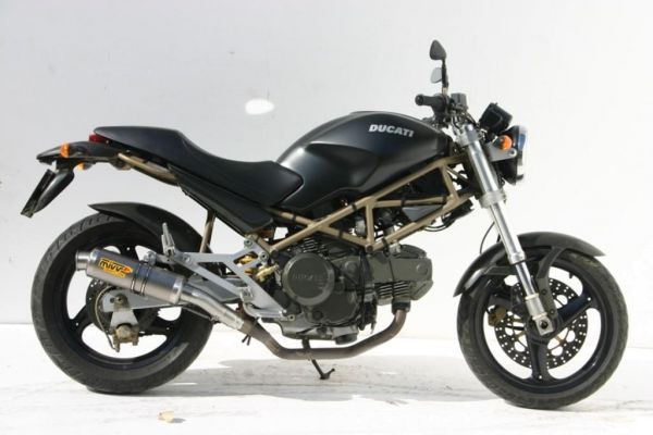 Mivv SPORT Schalldämpfer GP 2 SLIP-ON Titan für DUCATI MONSTER 600 BJ 1999 > 2001 (D.016.L6S)