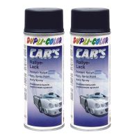 Duplicolor Car's Rallye Lack Lackspray schwarz matt 2x 400 ml. (DU3858722_23062711463008)