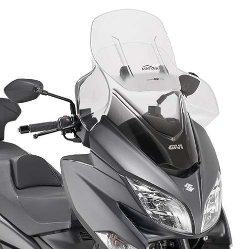 GIVI Airflow Windschild transparent 650 - 770 x 670 mm H/B, mit ABE (AF3115G_24052313583883)