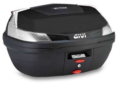 GIVI Topcase B47 BLADE Tech Monolock ohne Platte 47 Liter, Reflektor Klarglas (B4700NTML)