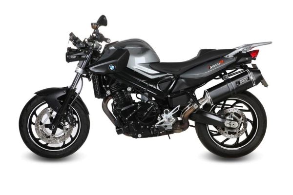 Mivv SPORT Schalldämpfer SPEED EDGE SLIP-ON Steel Black für BMW F 800 R / GT BJ 2009 > (B.008.LRB)