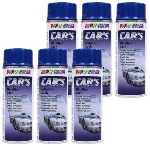 Duplicolor Car's Metallic-Lack Azurblau 6x 400 ml. (DU7068376_24061711251642)