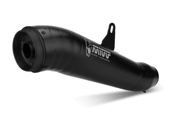 Mivv SPORT Schalldämpfer GHIBLI SLIP-ON Steel Black für HONDA CBR 600 F BJ 2011 > 2013 (H.038.LGXB)