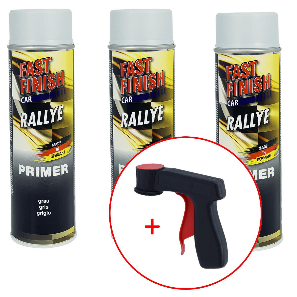 FastFinish Primaire d'adhérence pour rallye Fast Finish gris 3x